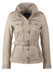 ROCKANDBLUE   CAVITY   Leather jacket   beige
