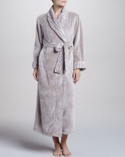 Natori Chinchilla Patterned Robe, Cashmere Color