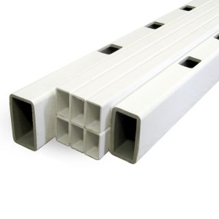 Severe Weather 68 in White Composite Deck Railing Kit