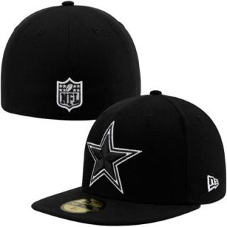 New Era Dallas Cowboys 59FIFTY League Basic Fitted Hat   Black