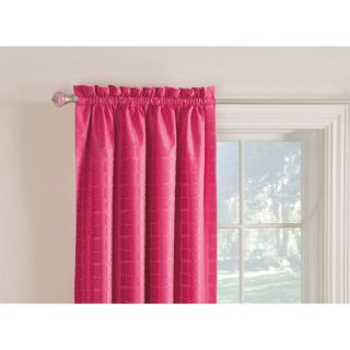 Style Selections 84 in L Pink Gabby Curtain Panel