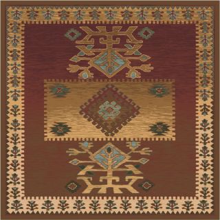 Milliken Ahvas 7 ft 7 in x 7 ft 7 in Square Brown/Tan Transitional Area Rug