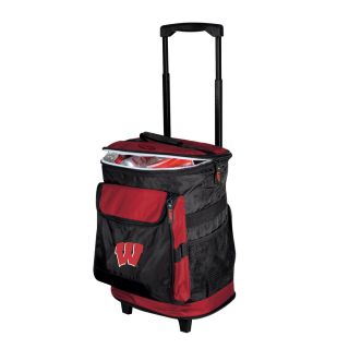 Logo Chairs Wisconsin Badgers Wheeled Cooler