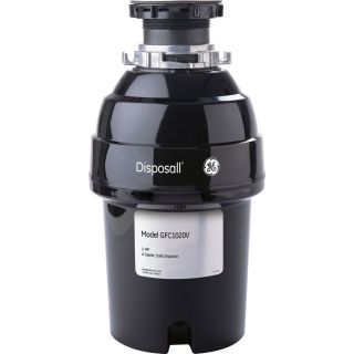 GE 1 HP Garbage Disposal with Sound Insulation