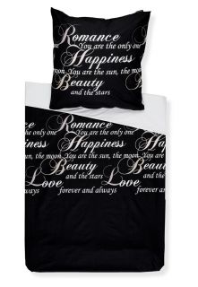 Beddinghouse   HAPPINESS   Bed linen   black