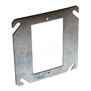 Raco 1 Gang Square Metal Electrical Box Cover