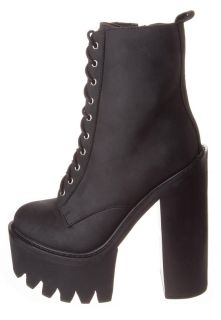Jeffrey Campbell SYNDICATE   Lace up boots   black