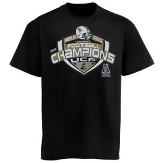 UCF Knights 2013 AAC Football Champions T Shirt   Black