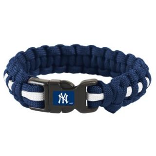 New York Yankees Survival Bracelet   Navy Blue