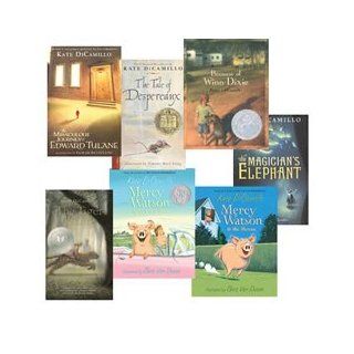 Kate DiCamillo Chapter Books Set of 7 (Mercy Watson,Because of Winn Dixie) Toys & Games