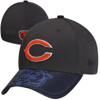 New Era Chicago Bears Multicross 39THIRTY Flex Hat   Gray