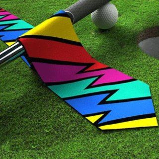 Loudmouth Golf Neck Tie   Captain Thunderbolt  Golf Equipment  Sports & Outdoors