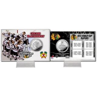 Chicago Blackhawks 2013 NHL Stanley Cup Final Champions Coin Card
