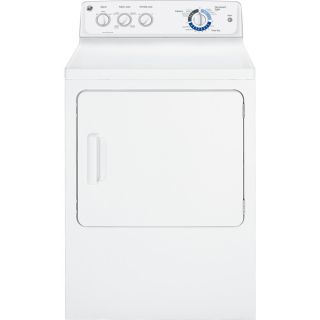 GE 7 cu ft Electric Dryer (White)
