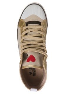 Love Moschino   High top trainers   gold