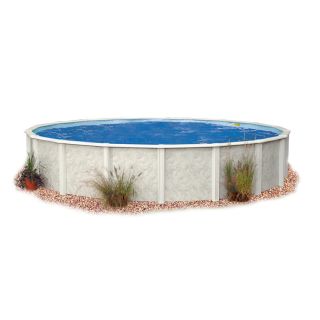 Embassy PoolCo Meadow Breeze 30 ft x 30 ft x 52 in Round Above Ground Pool