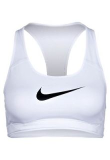 Nike Performance   SHAPE BRA W/LARGE SWOOSH   Sports bra   white