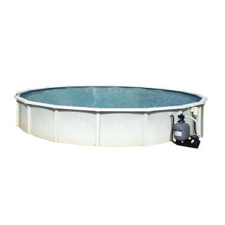 Aqua EZ 24 ft x 24 ft x 52 in Round Above Ground Pool