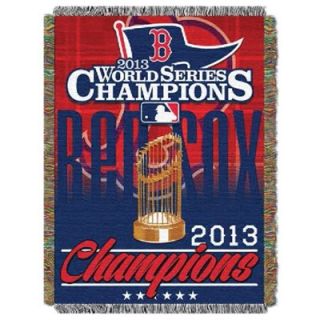 Boston Red Sox 2013 MLB World Series Champions Trophy Blanket
