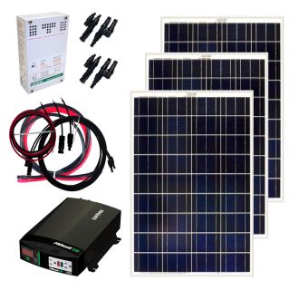 Grape Solar 0.3 Kilowatt Off Grid Solar Electric Power Kit