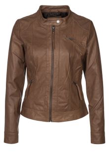 ONLY   FIONA   Leather jacket   beige