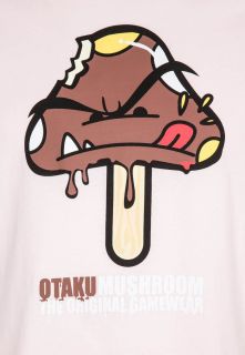 Otaku MUSH ICE   Print T shirt   pink