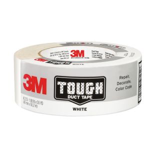 3M 1.88 in x 165 ft White Duct Tape