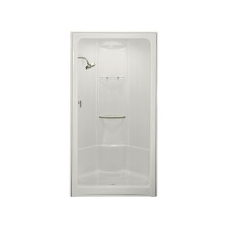 KOHLER Sonata 90 in H x 36 in W x 48 in L White Acrylic 1 Piece Shower