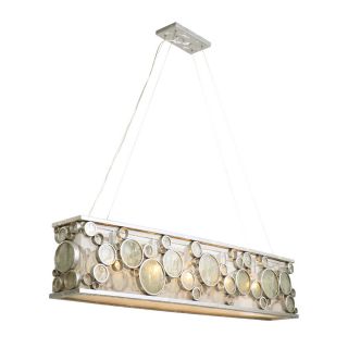 Varaluz Fascination 8 in W 5 Light Nevada Kitchen Island Light with Shade