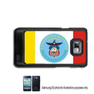 Columbus Ohio OH City State Flag Samsung Galaxy S2 I9100 Case Cover Skin Black (FITS AT&T AND STRAIGHT TALK MODELS ONLY) Cell Phones & Accessories
