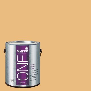 Olympic One 116 fl oz Interior Eggshell Gold Buff Latex Base Paint and Primer in One with Mildew Resistant Finish