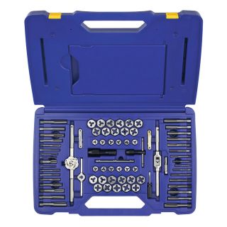 IRWIN 76 Piece Metric and Standard (SAE) Tap and Die Set