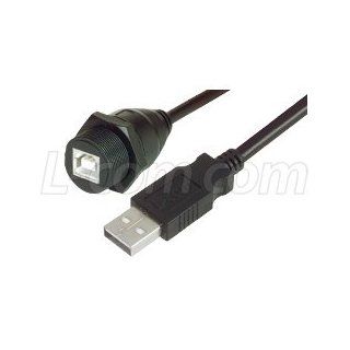 L com WPUSB Series Waterproof USB Type B Female/A Male Cable Assembly (5 Meters) Computers & Accessories