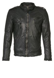 Maze   HANK   Leather jacket   black