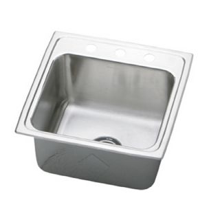 Elkay Single Basin Drop In Stainless Steel Kitchen Sink