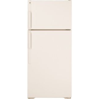 GE 16.5 cu ft Top Freezer Refrigerator (Bisque) ENERGY STAR