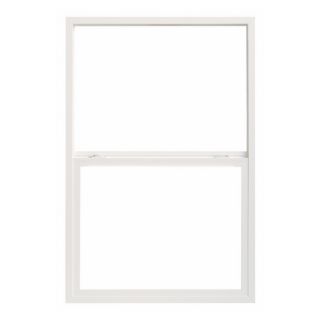 ThermaStar by Pella 10 Series Vinyl Double Pane Single Hung Window (Fits Rough Opening 30 in x 36 in; Actual 29.5 in x 35.5 in)