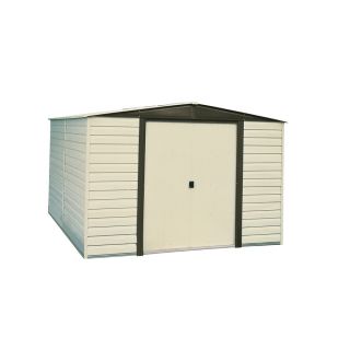 Arrow Vinyl Coated Steel Storage Shed (Common 8 ft x 6 ft; Interior Dimensions 7.9 ft x 5.5 ft)