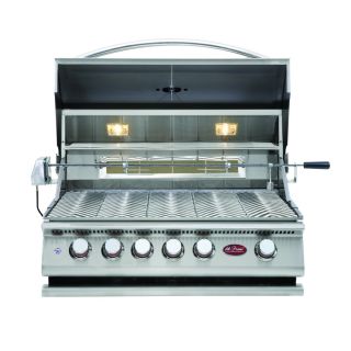 Cal Flame 5 Burner Built In Liquid Propane and Natural Gas Infrared Grill