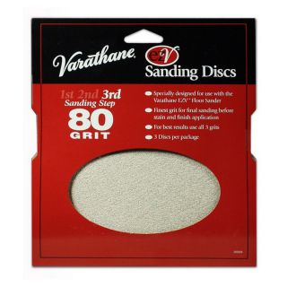 Varathane 80 Grit Floor Finishing Sanding Disc