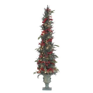 Holiday Living 5 Spruce Artificial Christmas Tree with Clear Lights