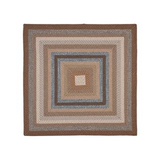 Safavieh Cottage 6 ft x 6 ft Square Tan Transitional Indoor/Outdoor Area Rug