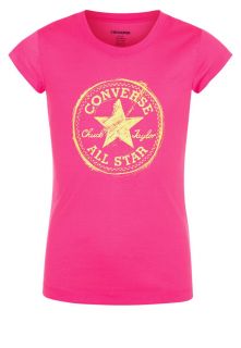 Converse   Print T shirt   pink