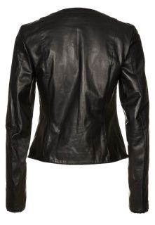 Patrizia Pepe Leather Jacket   black