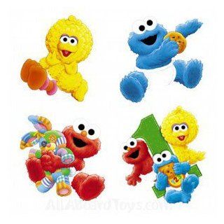 Sesame Beginnings Wall Decorations Party First 1st Birthday 4 in Pack Toys & Games