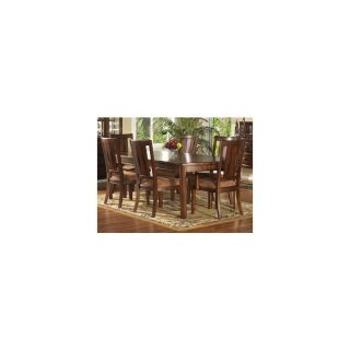 Somerton Home Furnishings Rhythm Medium Brown Walnut Rectangular Dining Table