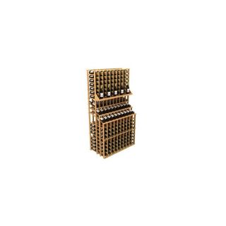 Whole Cellar Commercial 300 Bottle Pine Freestanding Floor Wine Rack