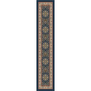 Milliken 2 ft 4 in x 11 ft 8 in Blue Runner