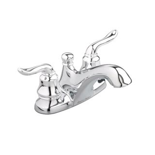 American Standard Princeton Polished Chrome 2 Handle 4 in Centerset WaterSense Bathroom Sink Faucet (Drain Included)