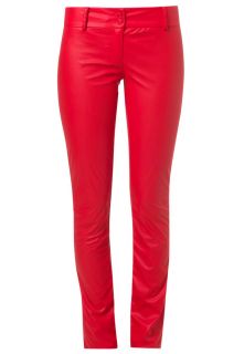Patrizia Pepe   Leather trousers   red